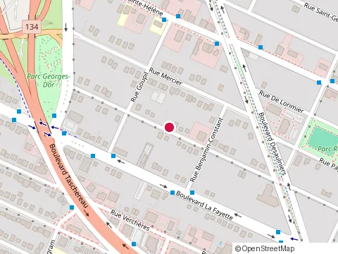Location of Institut Biblique du Québec at 839 Rue la Salle, Longueuil