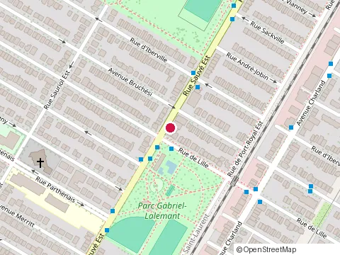 Location of Institut Passion Beaute Senc at 2436 Rue Sauve E, Montréal