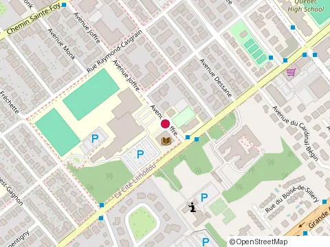 Location of Institut Saint-Joseph at 900 Avenue Joffre, Québec