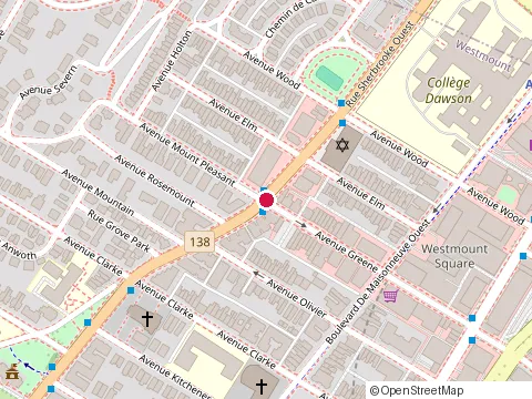 Location of Investissements Hillpark, les at 4150 Rue Sherbrooke O Bureau 300, Montréal
