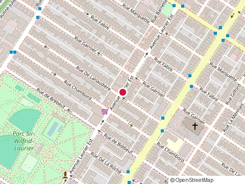 Location of Ioni Construction at 1386 Laurier Ave E, Montréal