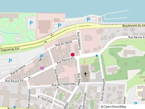 Location of Isabelle Labrecque Psychologue at 443 Rue Racine E, Chicoutimi