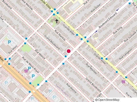 Location of Jacques Cartier Pizza at 2029 boulevard Edouard, Saint-Hubert