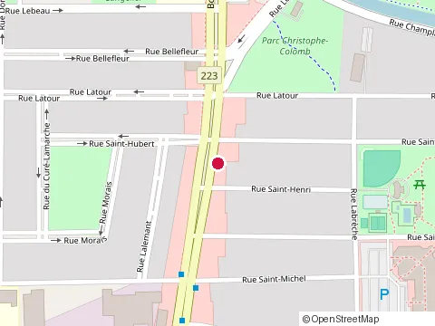 Location of Jbb Cabinet-Conseil Inc at 539 du Seminaire Blvd N, Saint-Jean-sur-Richelieu