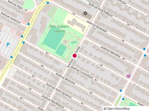 Location of Jeunesse Loyola at 6975 Chester Ave, Montréal