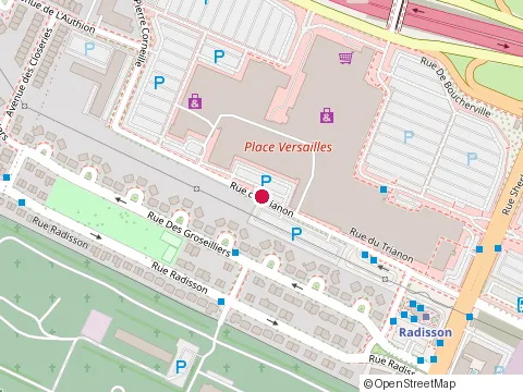 Location of Jodoin Ménard Vincent Inc at 5125 Rue du Trianon, Montréal