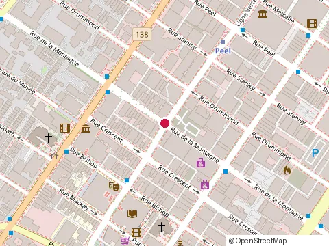 Location of Joel Maggio, Cpa at 2135 Rue de la Montagne, Montréal