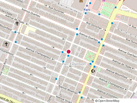 Location of Jouets Lol Toys at 653 avenue Ogilvy, Montréal