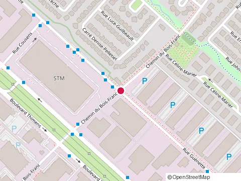 Location of K 2 Developpement Inc at 4868 chemin Bois-Franc, Saint-Laurent