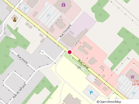 Location of Kaline Resto Pub at 3280 Rue Laval, Lac-Mégantic