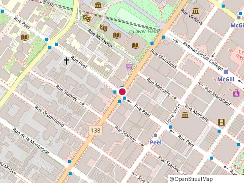 Location of Kalman, Samuels, Q.C. & Assoc. at 200 Rue Peel Bureau 205, Montréal