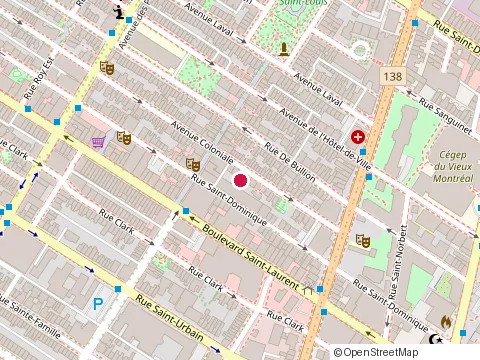 Location of Kamé - Snack Bar Hawaien (le Central) at 30 Rue Sainte-Catherine O, Montréal