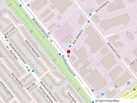 Location of Karaoke Jukebox Live at 990 Rue Salaberry, Laval