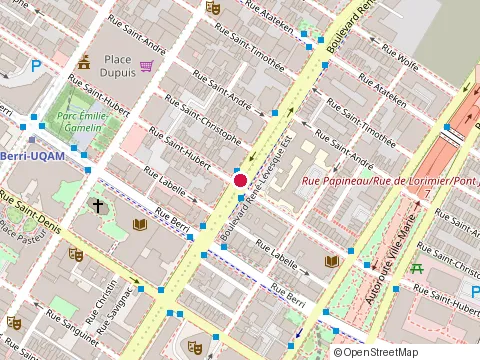 Location of Kaufman Lawyers Llp at 800 Boulevard René-Lévesque O, Montréal