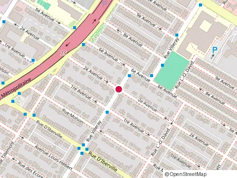 Location of Kayak Latins du Nord, Montréal