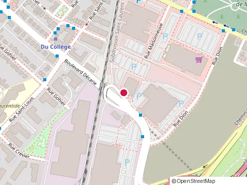 Location of Kdm Assurances at 253 Bd Décarie, Saint-Laurent