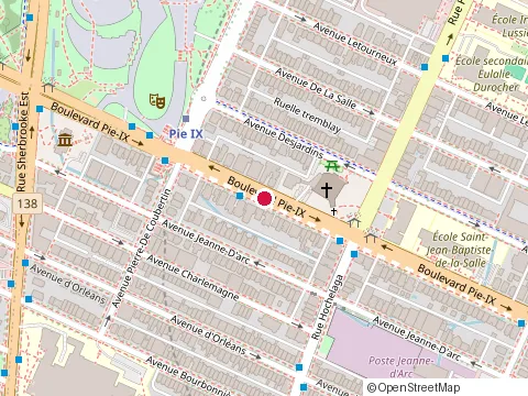 Location of Kendi Cpa - Comptabilité et Audit at 2500 Pie-Ix Blvd, Montréal