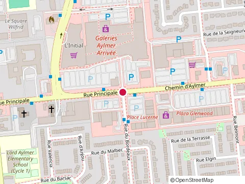 Location of Kfc at 195 Rue Principale, Gatineau