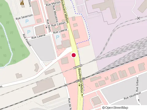 Location of Kfc at 2020 boulevard Mellon, Jonquière