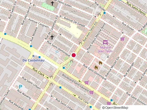 Location of Kitchen Galerie at 60 Rue Jean-Talon E, Montréal