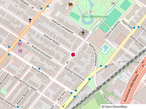 Location of Klein E Leonard at 4800 boulevard de Maisonneuve O, Westmount