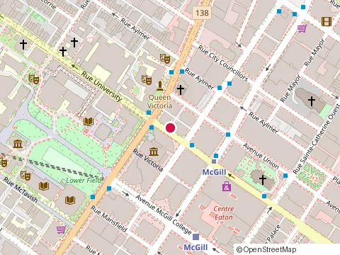 Location of Ksk Computers (By Appointment Only) at 2075 Rue University, Montréal