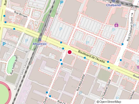 Location of l'Afghan Grillade at 9422 Bd de l'Acadie, Montréal