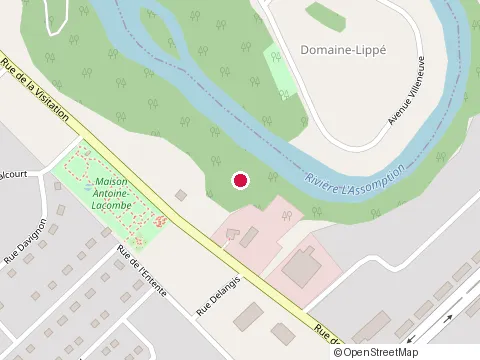 Location of l'Échappée - Grill & Bar Sportif at 710 Rue de la Visitation, Saint-Charles-Borromée
