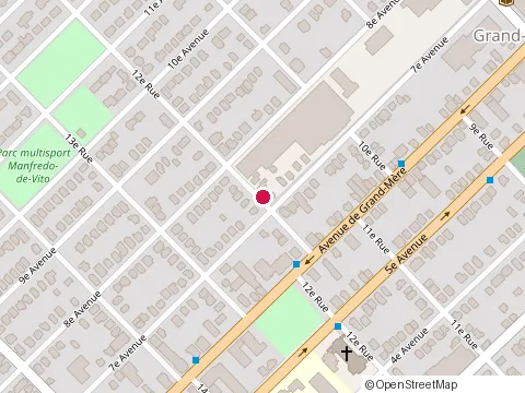 Location of l'Entrepot du Couvre Plancher at 982 7E Avenue, Shawinigan