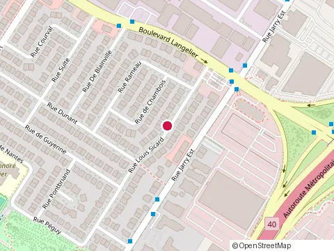 Location of l'Entreprise Général Riccardi Inc., Montréal
