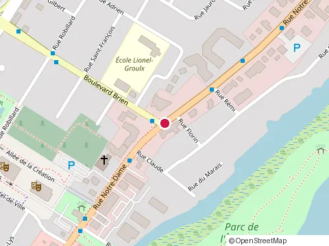 Location of l'Espace Comptoir at 465 Rue Notre-Dame Suite 104, Repentigny