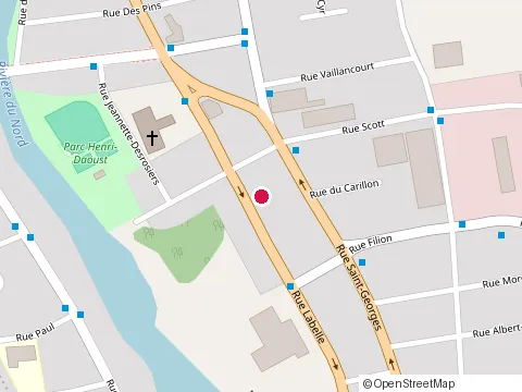 Location of la Choppe À Café at 690 Rue Saint-Georges, Saint-Jérôme