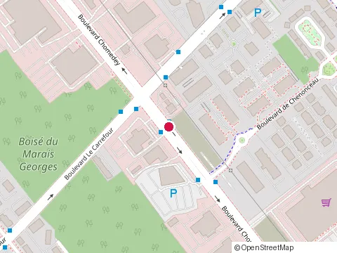 Location of la Clinique 2075 at 2075 Bd Chomedey, Laval
