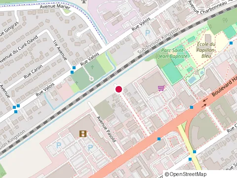 Location of la Fosse at 18 avenue Besner, Vaudreuil-Dorion