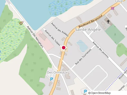 Location of la Maison de Bibi - Restaurant at 14840 boulevard Bécancour, Bécancour