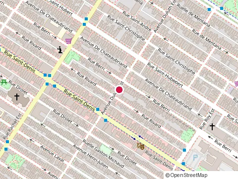 Location of la Maison Grecque at 450 Duluth Ave E, Montréal
