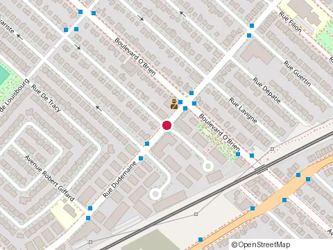 Location of la Maryse at 5080 Rue Dudemaine, Montréal