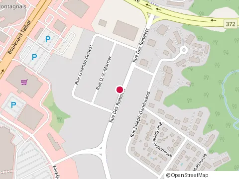 Location of la Noce Saguenay at 1198 Rue des Roitelets, Saguenay