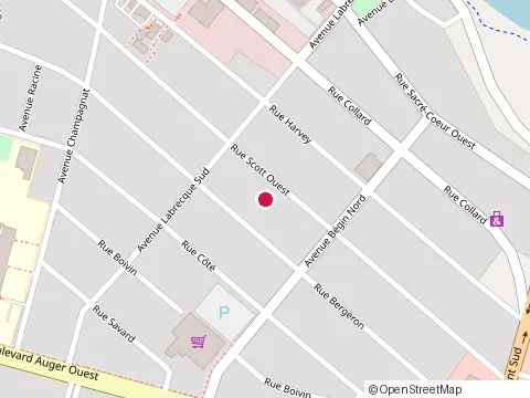 Location of la Popote Roulante d'Alma at 280 Rue Scott O, Alma