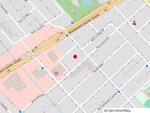 Location of la Porte Maskoutaine at 5390 Rue Joncaire, Saint-Hyacinthe