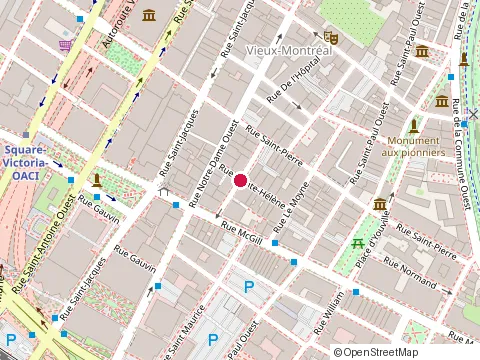 Location of Labelle Boudrault Cote & Assoc at 434 Rue Sainte-Helene, Montréal