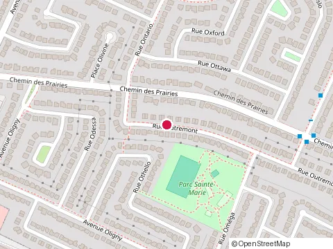 Location of Landry Bruno Courtier at 2885 Outremont Rue, Brossard