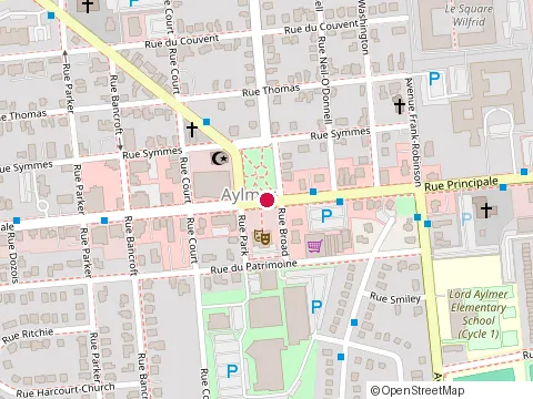 Location of Lanterne de Szechwan at 148 Principale St, Gatineau