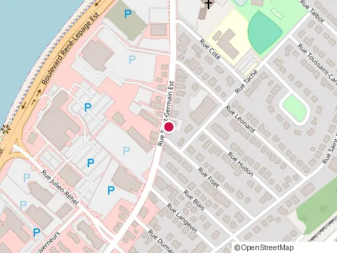 Location of Laser Provue at 226 Rue St Germain E Bureau 101, Rimouski