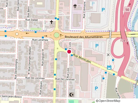 Location of Laurier Sur Montcalm at 199 Rue Montcalm, Gatineau