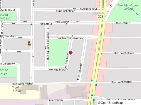 Location of Lavoie Construction Inc at 531 Rue Morais, Saint-Jean-sur-Richelieu