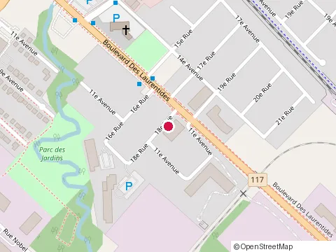 Location of le Bo Lave-Auto at 510 18E Rue, Saint-Jérôme