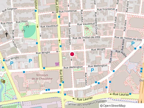 Location of le Cellier at 49 Rue Saint-Jacques, Gatineau