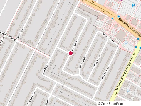 Location of le Club Dix30 at 9200 boulevard Leduc #210, Brossard