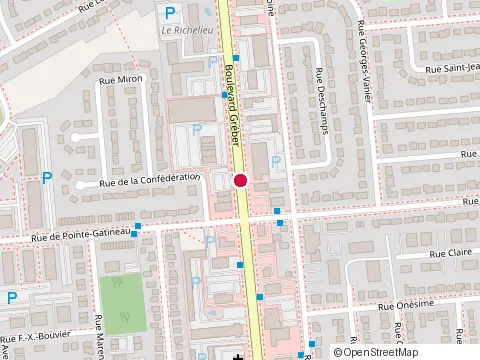 Location of le Club House at 109 Bd Gréber, Gatineau